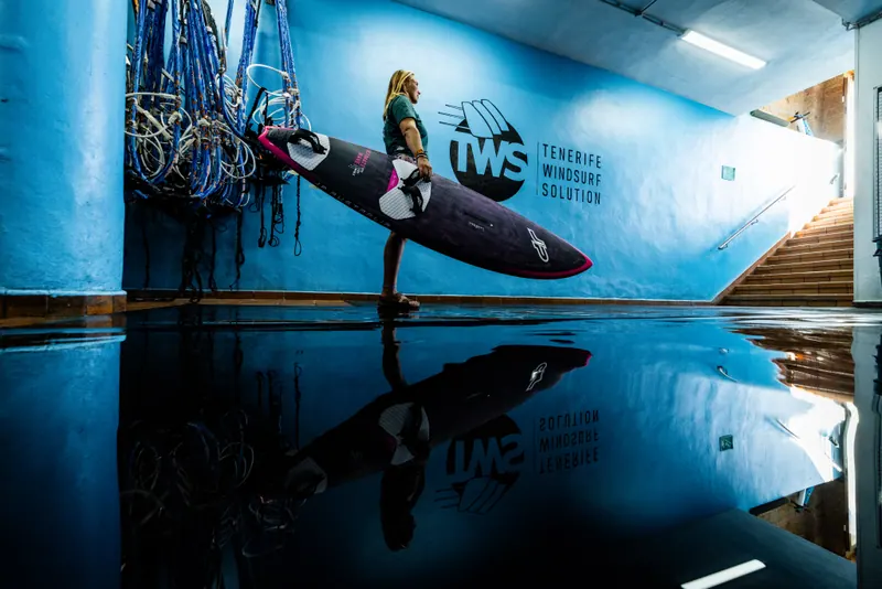 First step in the wave